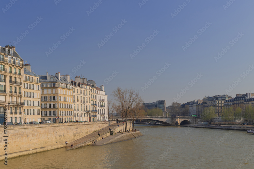 Fototapeta premium seine river in paris