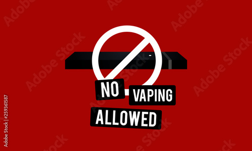 No Vaping Allowed Sign