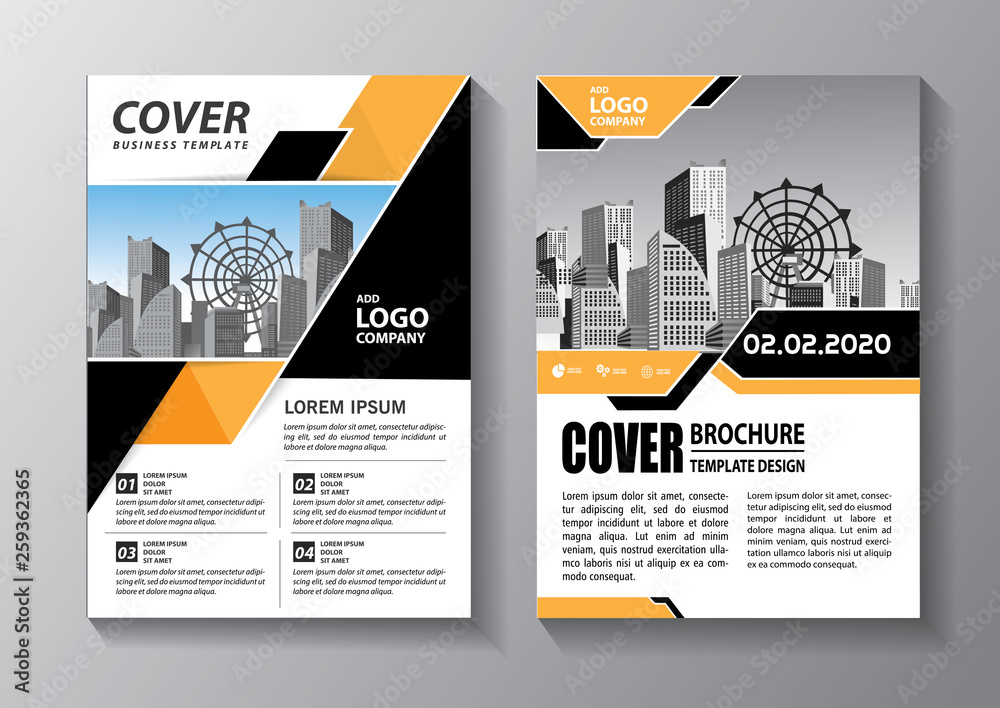 Business abstract vector template. Brochure design, cover modern layout, annual report, poster, flyer in A4 with colorful triangles, geometric shapes for tech, science, market with light background Business abstract vector template. Brochure design, cover modern layout, annual report, poster, flyer in A4 with colorful triangles, geometric shapes for tech, science, market with light background