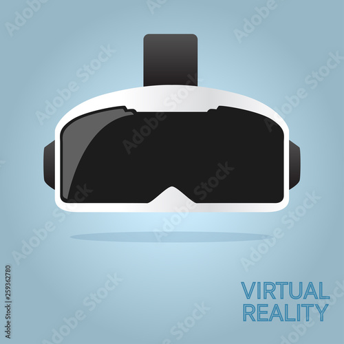 VR Virtual reality glasses technology