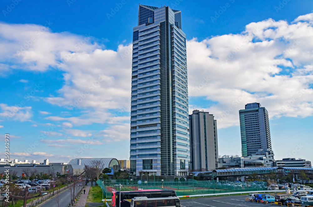 Obraz premium 大阪咲洲・咲洲コスモスクエア地区