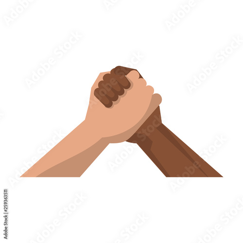 hands holding support symbol