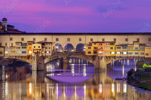 Florence. Ponte Vecchio. © pillerss