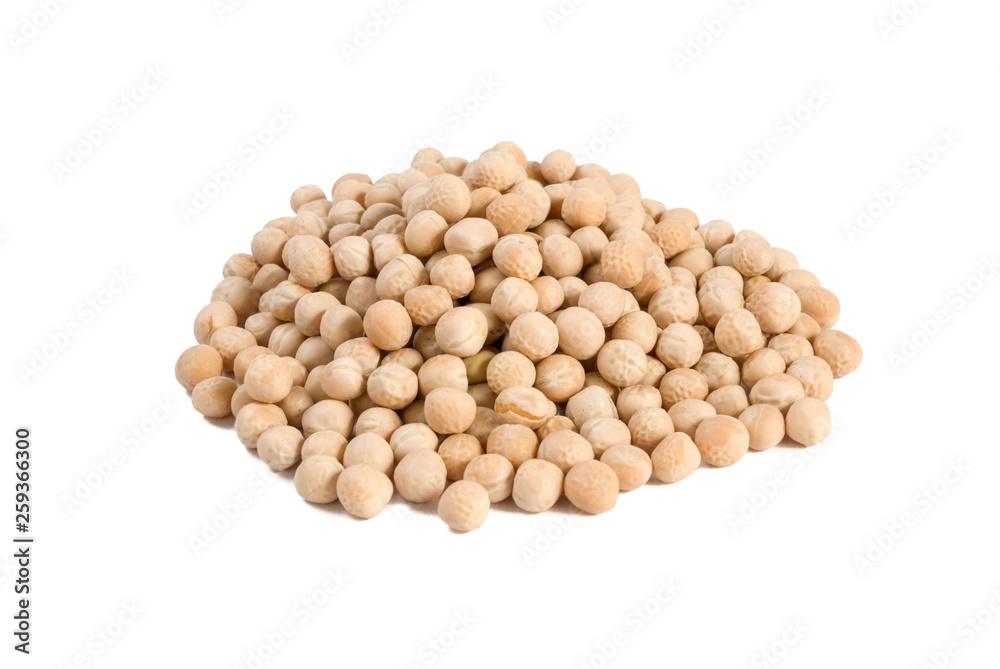 yellow pea heap isolated on white background. nutrition. bio. natural food ingredient. yellow pea heap isolated on white background. nutrition. bio. natural food ingredient.