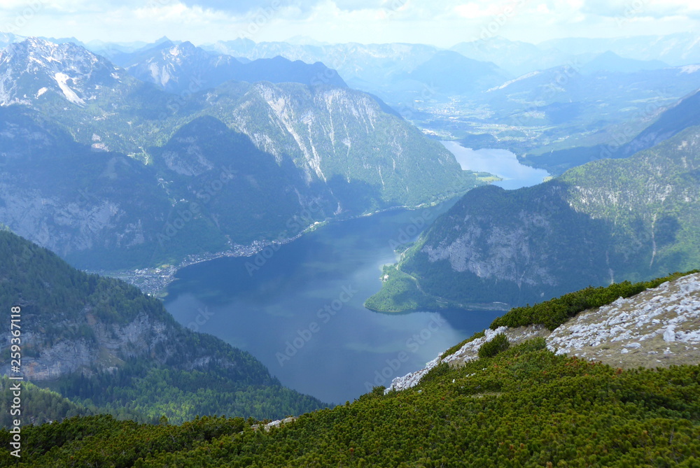 Lake Hallstatt in Austria