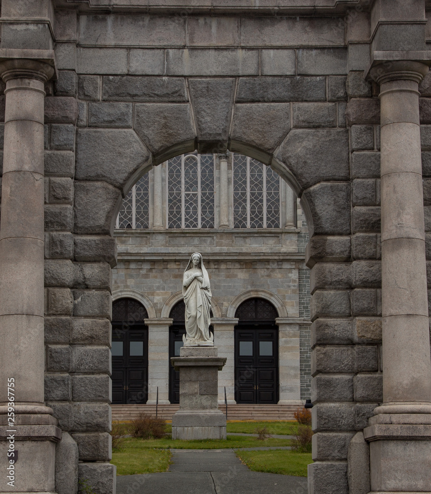 Religious statue St. John's Newfoundland