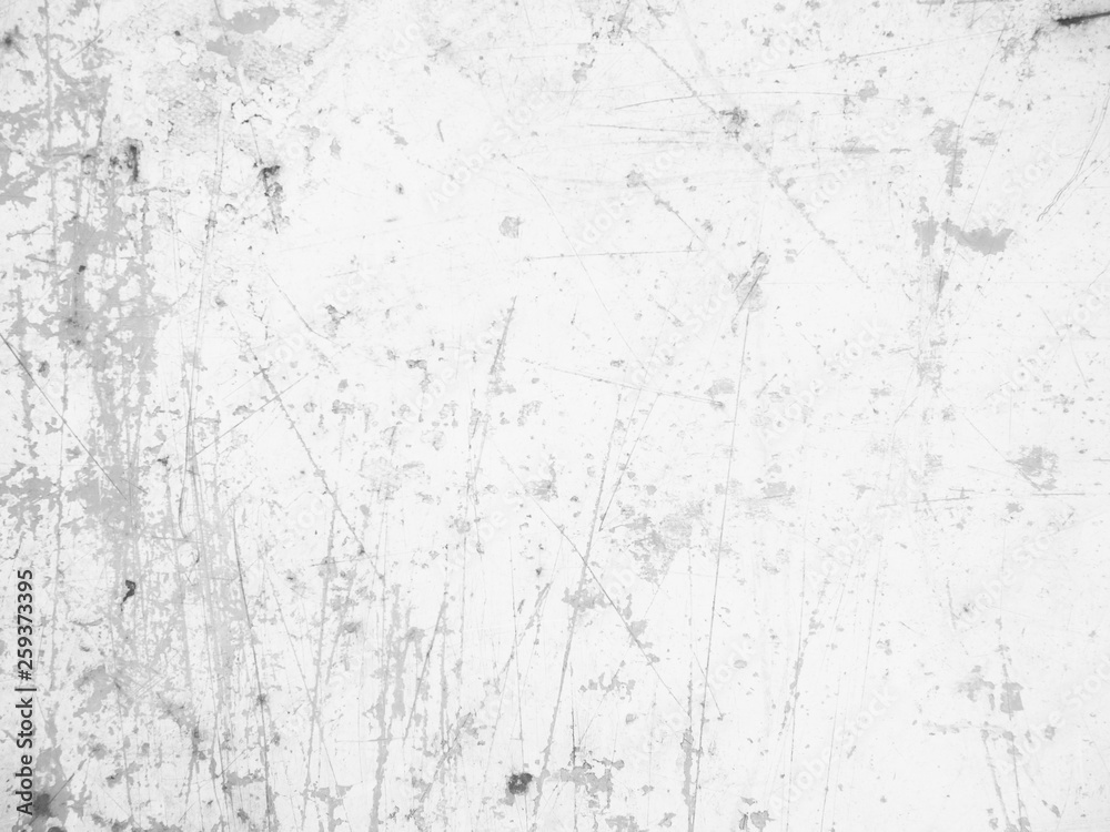 Fototapeta premium Black and white background, scratch on the steel plate.