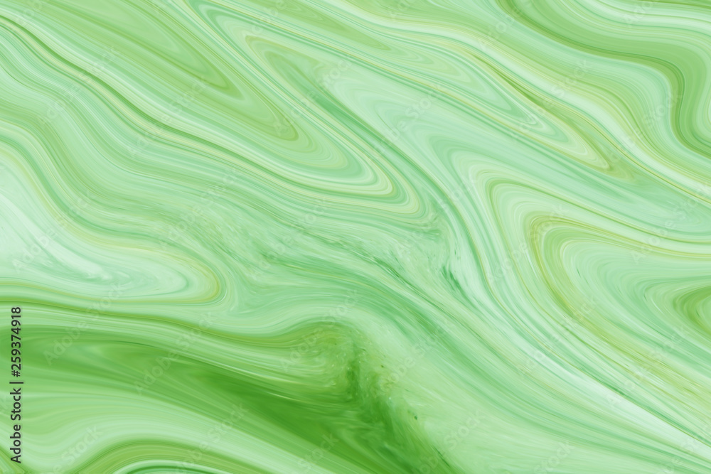 Marble ink colorful. Green marble pattern texture abstract background. can be used for background or wallpaper
