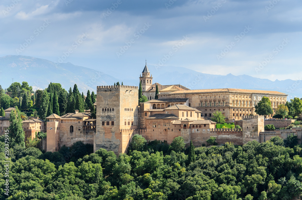 Alhambra, Granada, Spain, Andalusia, UNESCO