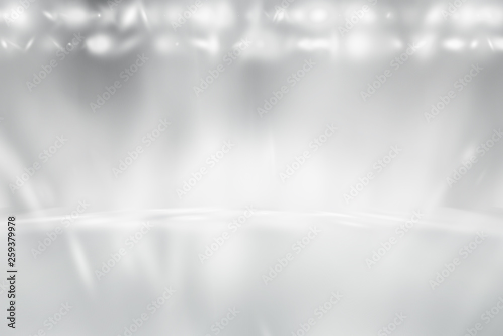 Fototapeta premium Gray empty room studio gradient with spotlight used for background and display your product
