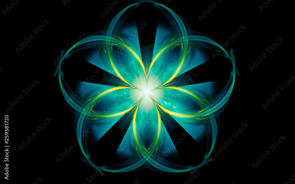 digital generated image in the form of abstract geometric shapes of various shades and colors for use in web design and computer graphics