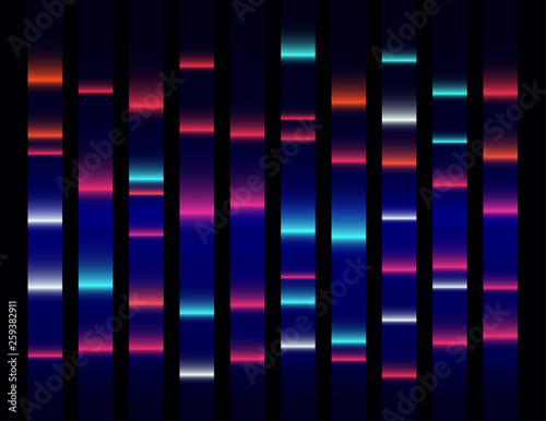 Colourful medical dna
