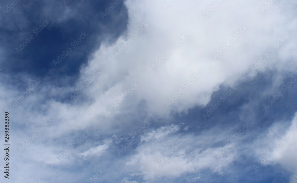 Cielo e nuvole in Primavera