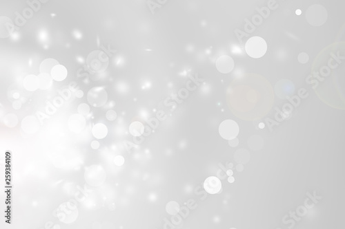 Fototapeta Naklejka Na Ścianę i Meble -  white blur abstract background. bokeh christmas blurred beautiful shiny Christmas lights