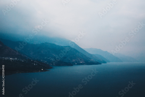 Wallpaper Mural Mountains in blue hour Torontodigital.ca