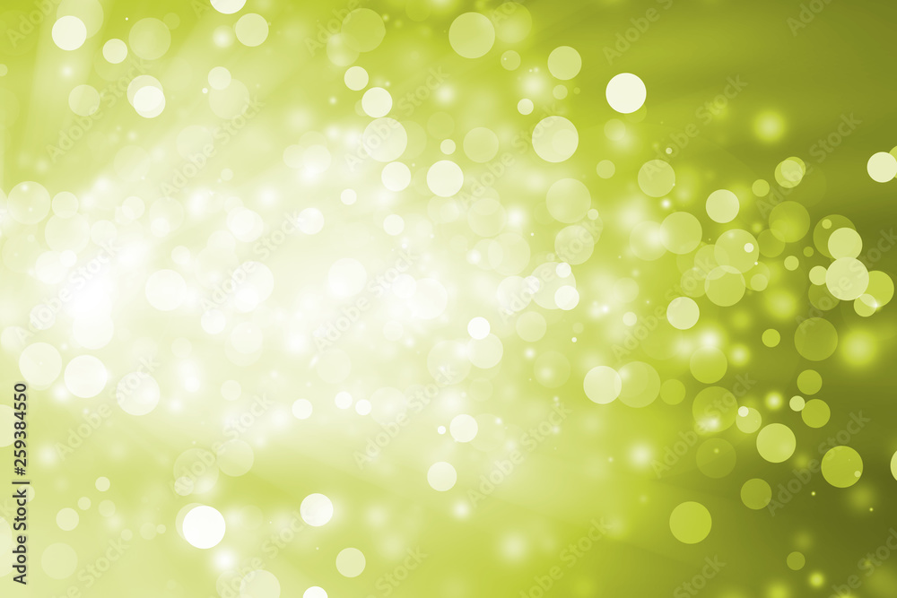 Green bokeh blur background / Circle light on green background. Green bokeh blur background / Circle light on green background.