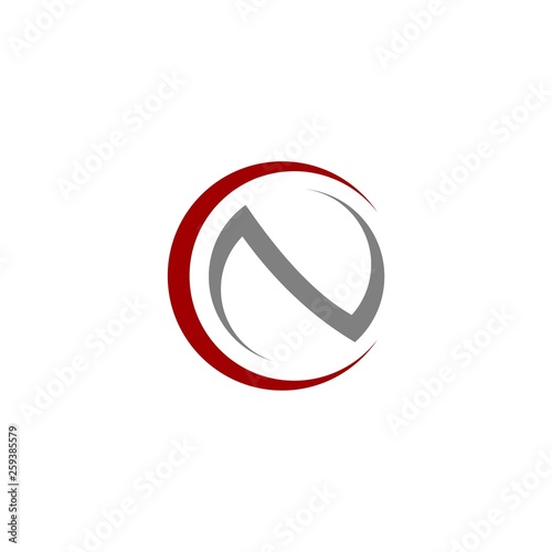 CN Letter Logo Template