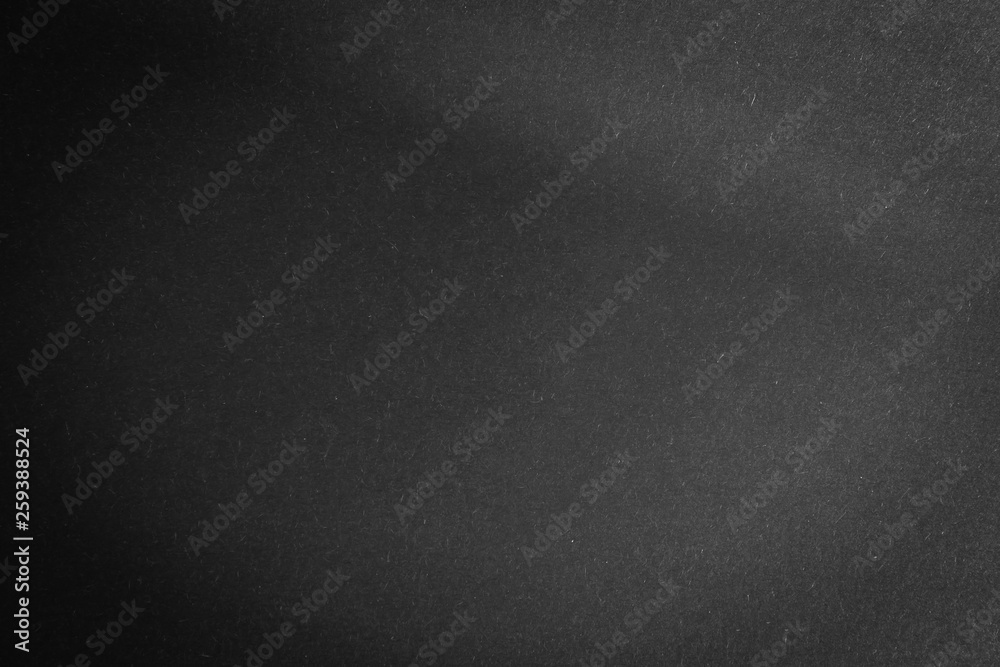 Fototapeta premium black paper texture or background with spotlight, dark wall backdrop wallpaper, dark tone.