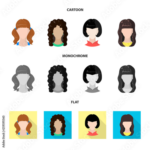 Vector illustration of professional and photo icon. Collection of professional and profile stock vector illustration.