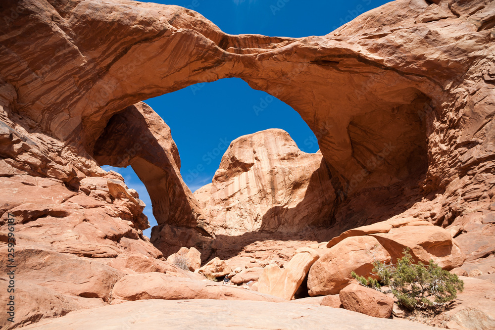 Double Arches, Arches National Park, Utah