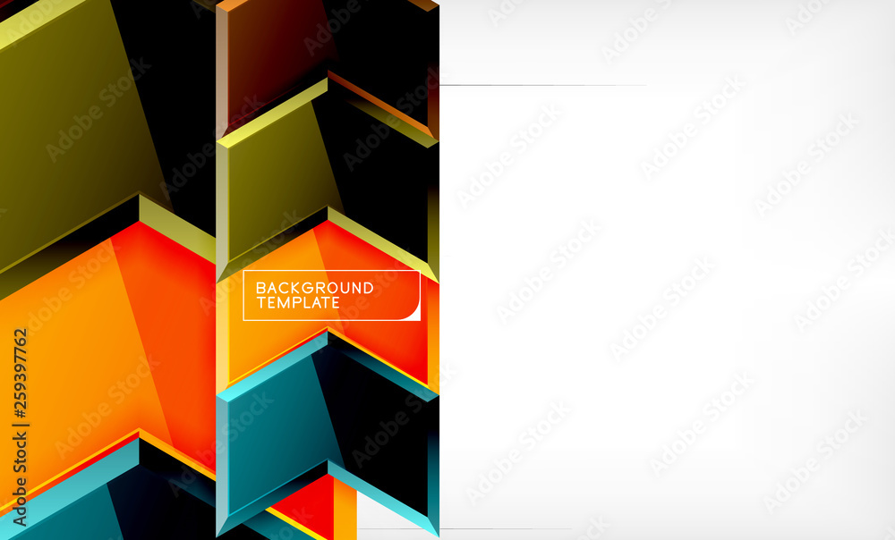 Arrow geometrical abstract background, directional wallpaper concept Arrow geometrical abstract background, directional wallpaper concept