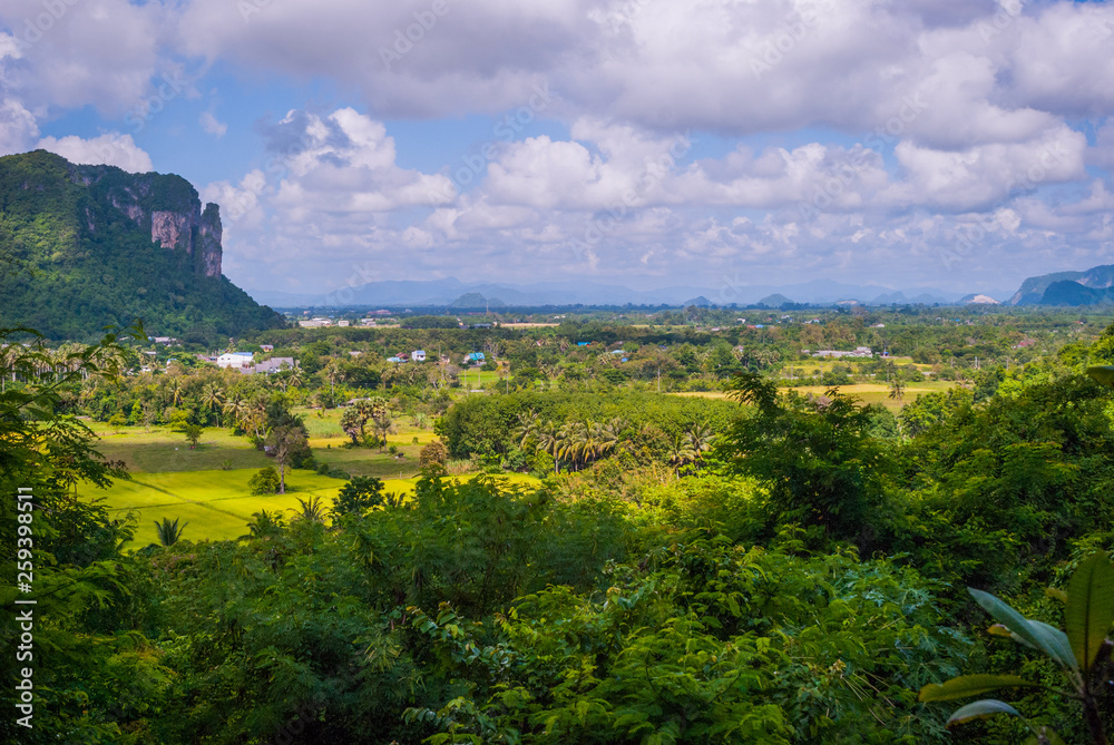 View around Phatthalung Rock, Thailand View around Phatthalung Rock, Thailand