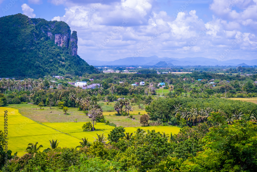 View around Phatthalung Rock, Thailand