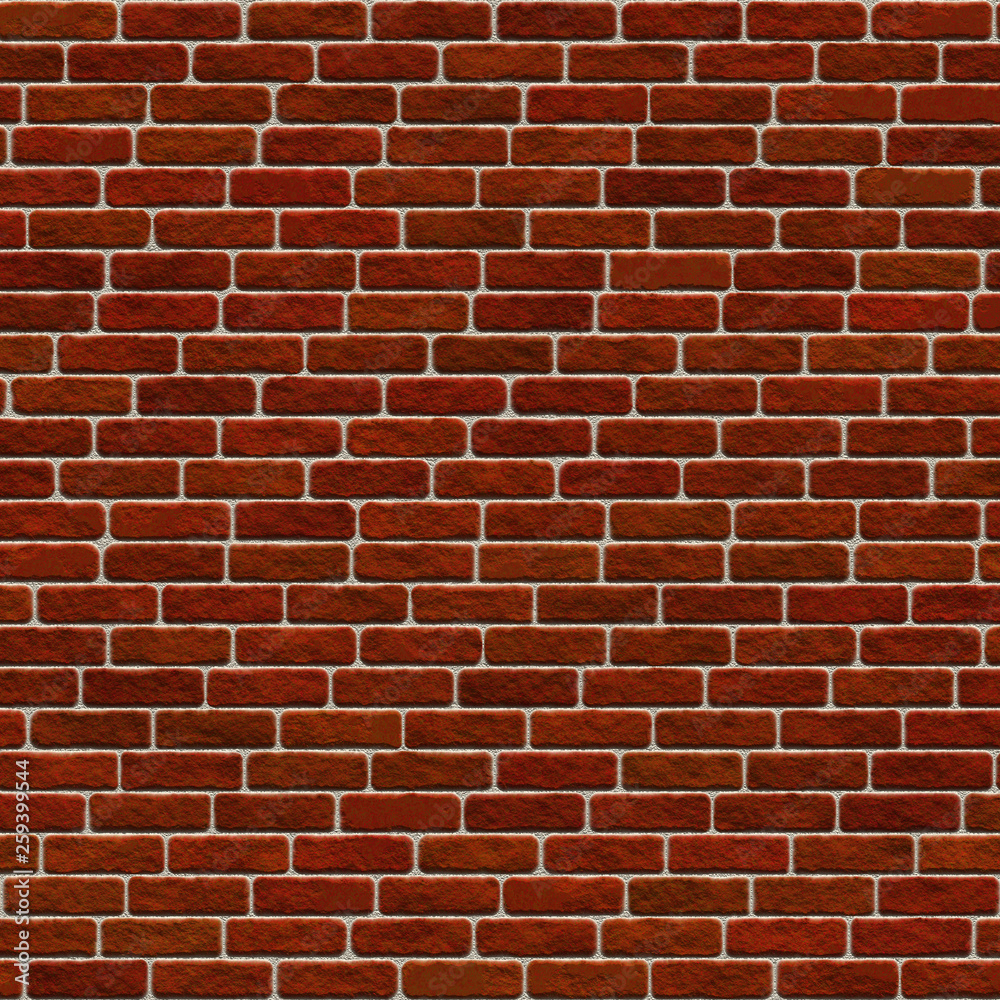 Obraz premium red brick wall background