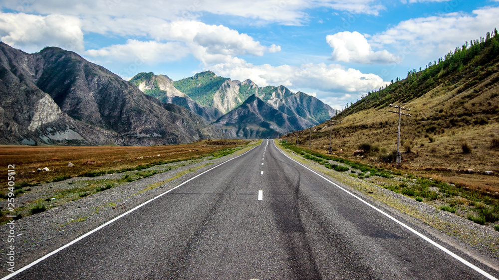 Road in the mountain