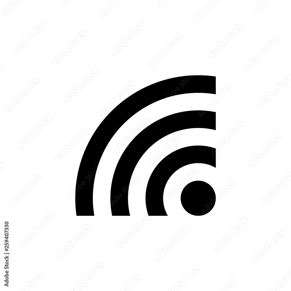 Black WI FI icon vector eps10. Wi-FI sign. WIFI icon vector, Wireless internet Sign. Black WI FI icon vector eps10. Wi-FI sign. WIFI icon vector, Wireless internet Sign.