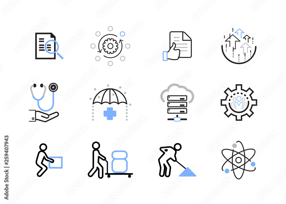 Icon Set Environment Safety Compliance Business Icon Set Environment Safety Compliance Business