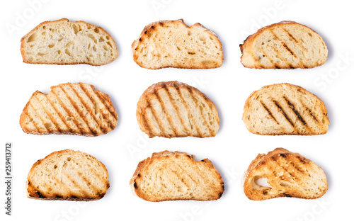 Canvas slices toast bread