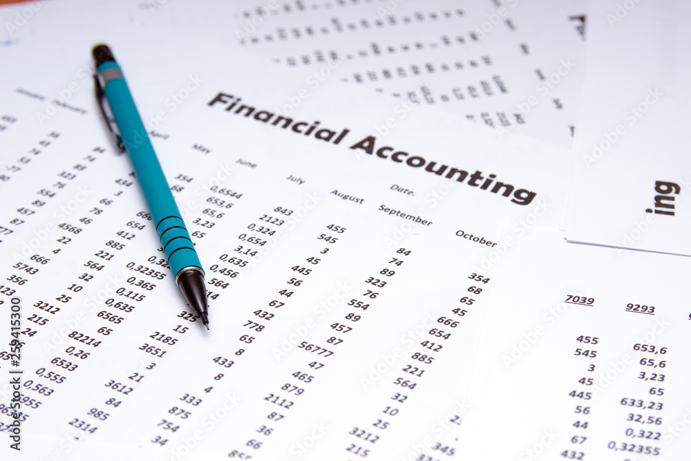 Financial accounting, Image a plurality of numbers on paper. Financial schedules. Financial accounting, Image a plurality of numbers on paper. Financial schedules.