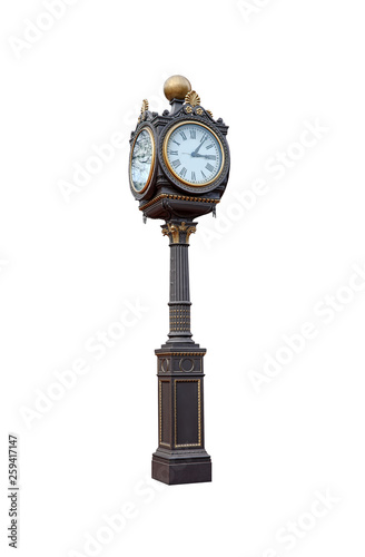 old style city clock