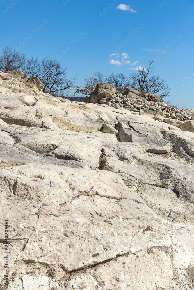 Ruins of Ancient Thracian city of Perperikon, Kardzhali Region, Bulgaria Ruins of Ancient Thracian city of Perperikon, Kardzhali Region, Bulgaria