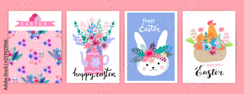 Happy Easter set cards4