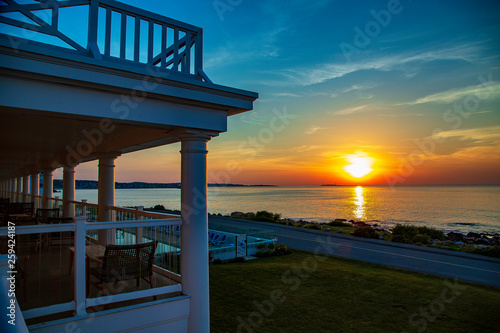 Sunset in Gloucester, Maine