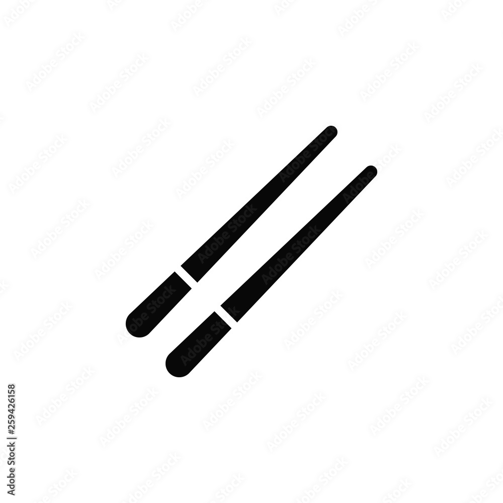 Chinese, chopsticks vector icon. Element of kitchen for mobile concept and web apps illustration. Thin flat icon for website design and development, app development. Premium icon Chinese, chopsticks vector icon. Element of kitchen for mobile concept and web apps illustration. Thin flat icon for website design and development, app development. Premium icon