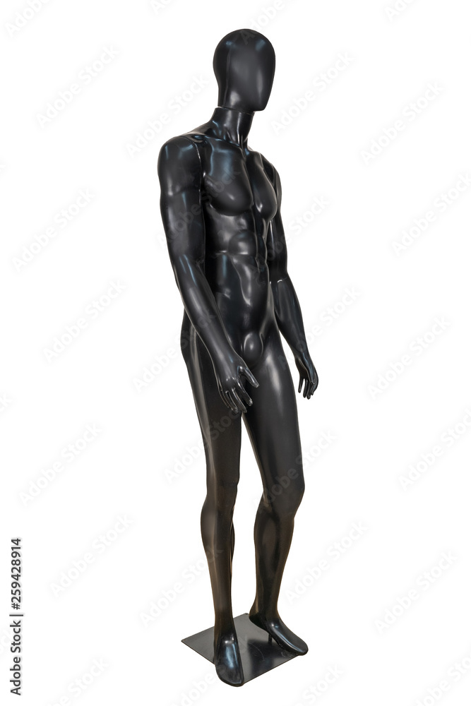 Gloss color mannequin isolated Gloss color mannequin isolated