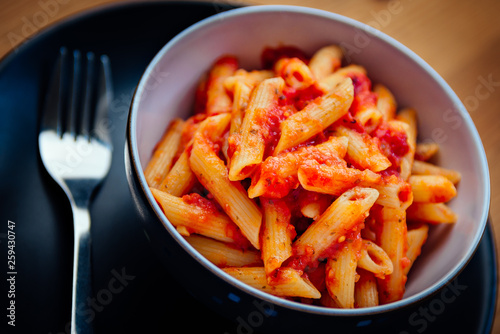 Bowl of Italian pasta