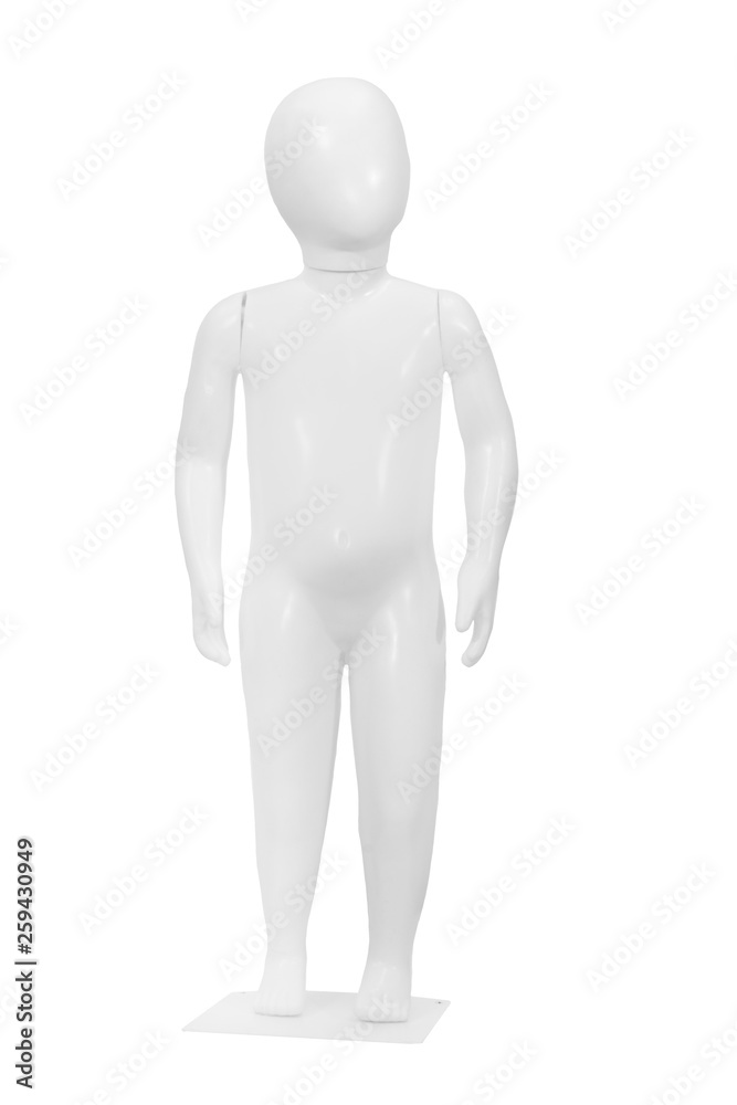 Gloss color mannequin isolated Gloss color mannequin isolated