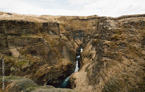 Iceland canyon