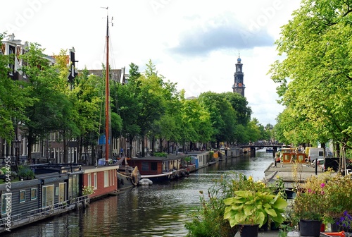 Amsterdam canal waterway