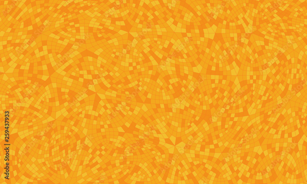 Yellow polygons. Abstract background. Pattern design.
