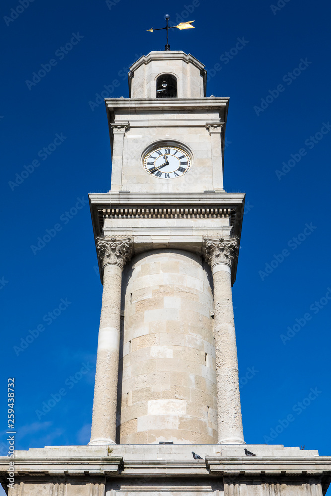 Clock Tower at Herne Bay in Kent