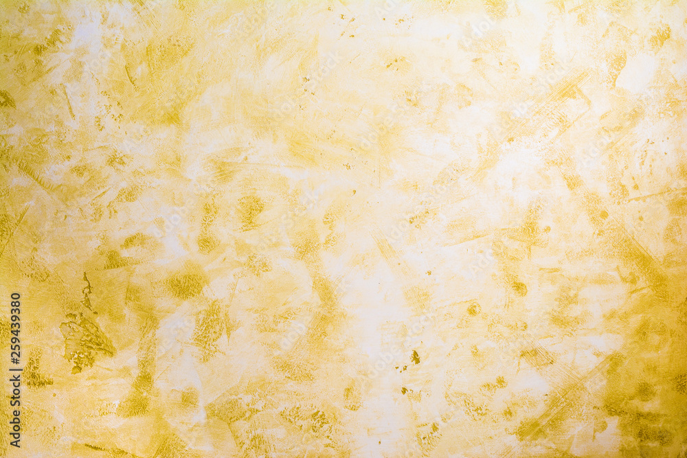 Antique wall surface, yellow texture of decorative plaster, architecture abstraction background Antique wall surface, yellow texture of decorative plaster, architecture abstraction background