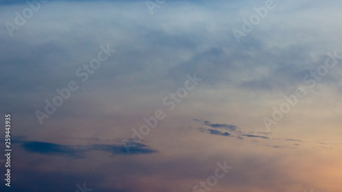 beautiful sky and clouds and colors in venezuela