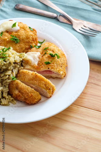 Chicken Cordon Bleu Rice