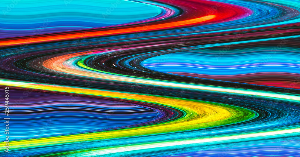 Fundo com ilustração colorida