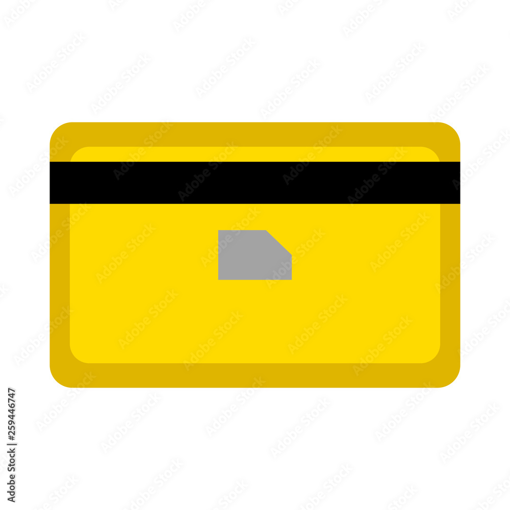 Isolated credit card icon. Vector illustration design Isolated credit card icon. Vector illustration design